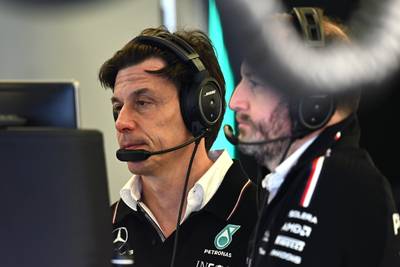 Mercedes-baas Toto Wolff: ‘Upgrades niet voor GP Imola in mei’