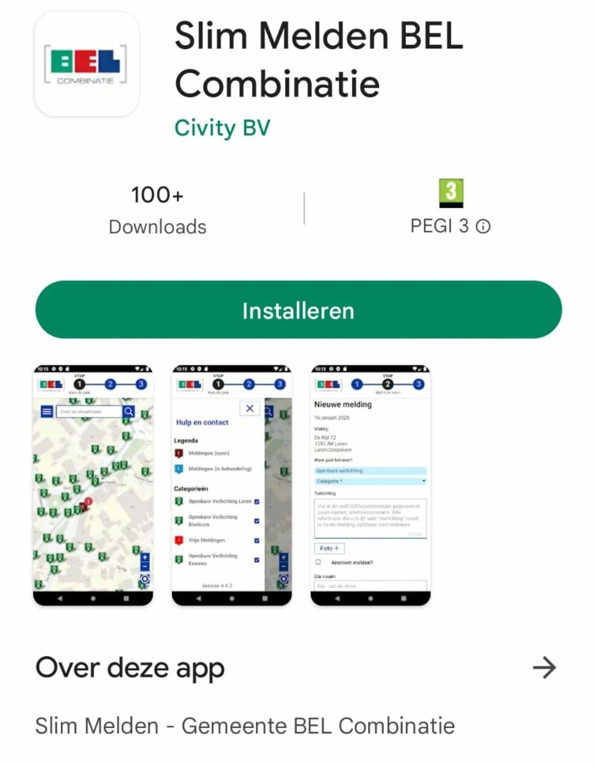 Melding openbare ruimte? Download de app!