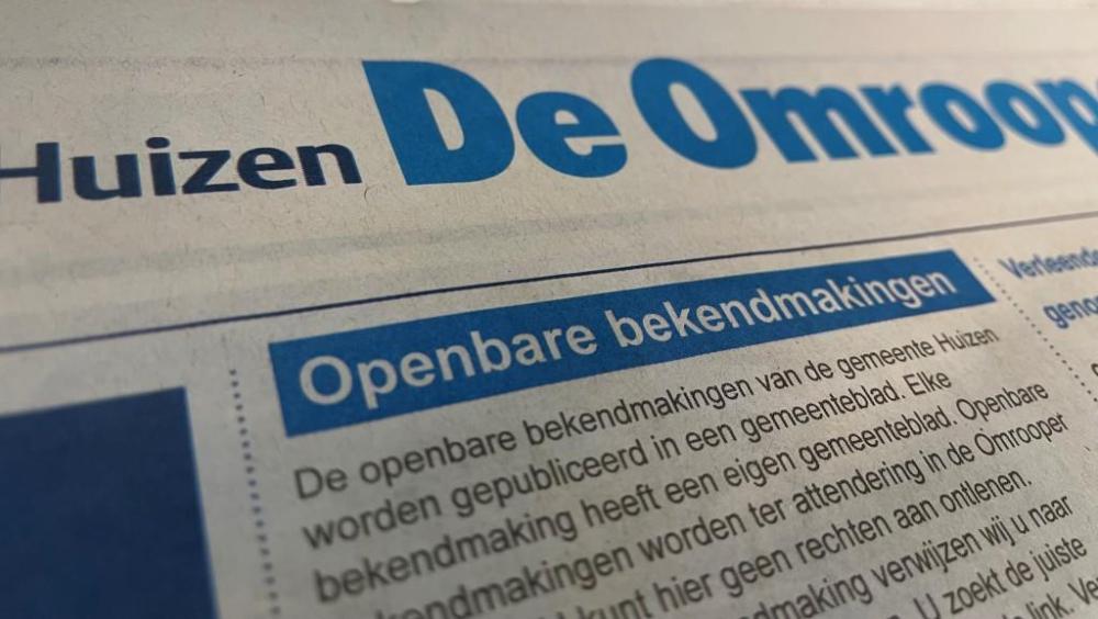 Gemeentepagina de Omrooper