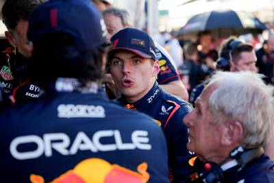 Max Verstappen blij met resultaat in Melbourne, maar: ‘Het was een beetje een zooitje’