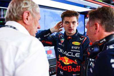 Max Verstappen wil zijn eigen foutje rechtzetten: ‘Minimaal tweede is een realistische doelstelling’