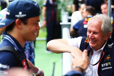 Red Bull stelt Nyck de Vries gerust en ziet hoofdingenieur Rob Marshall vertrekken