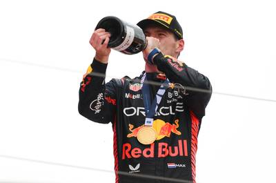 Max Verstappen vond alleen start tricky bij GP van Spanje: ‘Maar ik geef natuurlijk niet op’