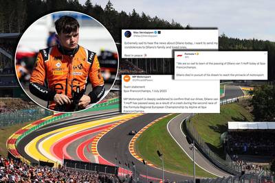 Max Verstappen en autosportwereld in shock na overlijden Dilano van ‘t Hoff: ‘Verschrikkelijk nieuws’