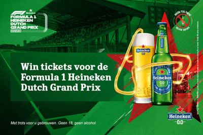 Win tickets voor de Formula 1 Heineken Dutch Grand Prix!