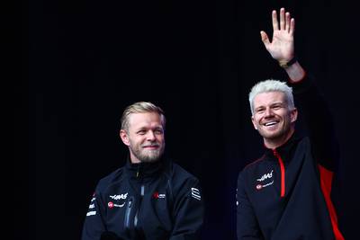 Formule 1-team Haas gaat door met coureurs Kevin Magnussen en Nico Hülkenberg