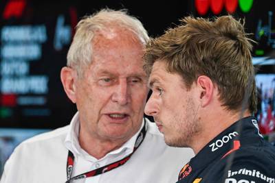 Max Verstappen hoort volgens Helmut Marko nu al bij de allergrootsten: ‘F1 is zijn leven, de rest gebeurt gewoon’