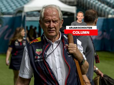 Column Arjan Schouten | Goed dat een onafhankelijke geest als Helmut Marko klaarblijkelijk ook niet zomaar alles mag uitkramen