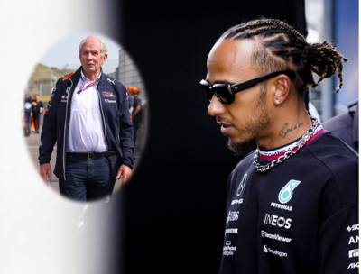 Lewis Hamilton haalt stevig uit naar Helmut Marko: ‘Volstrekt onacceptabel wat hij heeft gezegd’