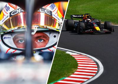 Ongenaakbare Max Verstappen lijkt zich in pretpark te wanen in Suzuka: ‘Het is hier genieten’