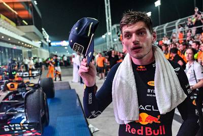 Max Verstappen niet van plan om kruimels aan anderen te laten: ‘Ik wil altijd meer, meer, meer’