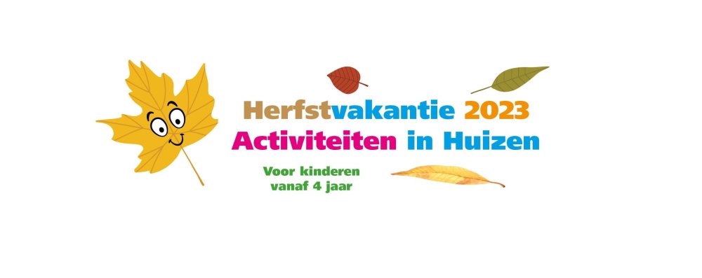 Herfstvakantie 2023: activiteiten voor de jeugd