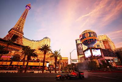 Groot aanstaand spektakel in Las Vegas kan Max Verstappen niet bekoren: ‘Ik hou hier niet van’