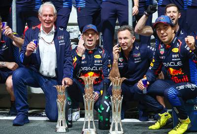 Christian Horner wil Max Verstappen niet tegen zijn zin bij Red Bull houden: ‘Je kunt iemand niet dwingen’