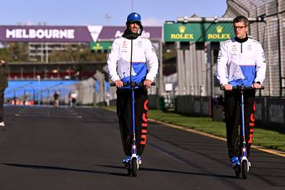 Hoewel de herfst begint in Australië is er voor de coureurs geen wolkje aan de lucht