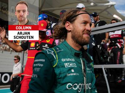 Column Arjan Schouten | Formule 1-rentree Sebastian Vettel zou pure armoede zijn