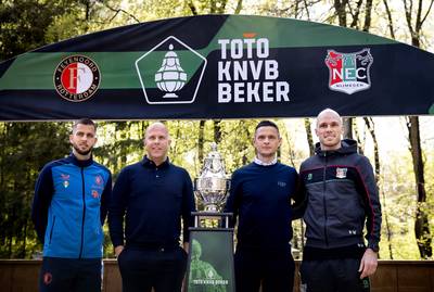 Feyenoord is klaar voor bekerfinale tegen NEC: ‘Belangrijkste wedstrijd van het seizoen’