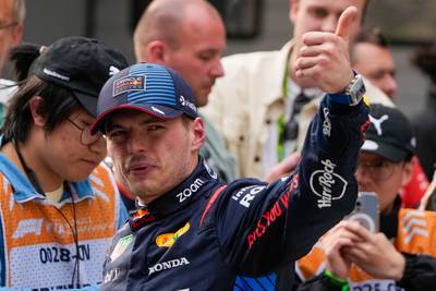 Vijf uit vijf! Max Verstappen pakt met groot machtsvertoon ook pole position in China
