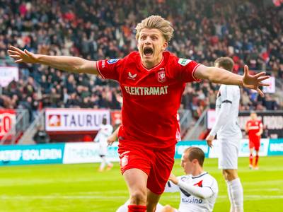 FC Twente rekent thuis af met Almere en blijft op koers voor Champions League