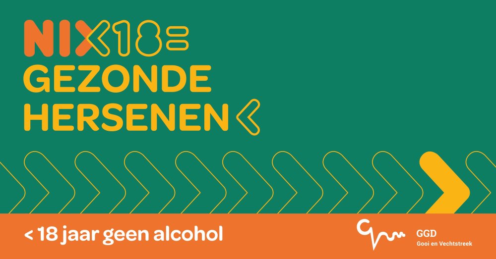 Alcoholgebruik terugdringen met ‘NIX18 = Niet voor niks’