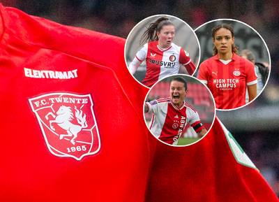 Tien titels voor FC Twente, maar geen ster op het shirt van mannen