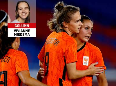 Column Vivianne Miedema | Lieke en ik zijn totaal verschillend qua karakter, maar vonden elkaar wel