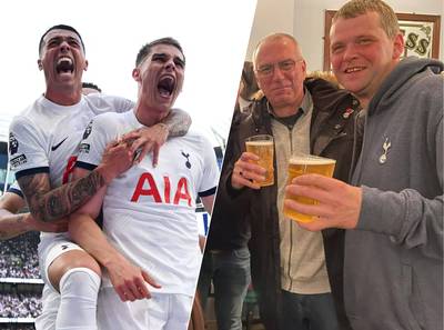 Fan uit Katwijk gaat na 604 duels voor het eerst naar Spurs met hoop op verlies: ‘Nee, ik gun Arsenal niks’