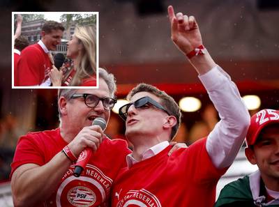 Guus Til ‘echt helemaal dronken’ tijdens huldiging PSV: ‘Een tip? Drink niet te veel in het begin’