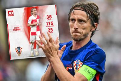 Recordpakker Luka Modric (38) hoopt op dit EK Edwin van der Sar minstens te evenaren