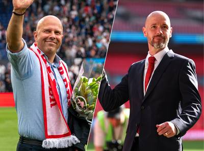 Arne Slot en Erik ten Hag razendsnel tegenover elkaar in nieuw Premier League-seizoen