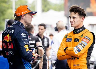 Lando Norris wil klus ook afmaken in Spanje: ‘De tijd dat Max een seconde sneller was per rondje is voorbij’