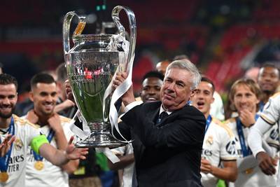 Ongelooflijke Champions League-cijfers Carlo Ancelotti, viertal Real-spelers pakt zesde titel