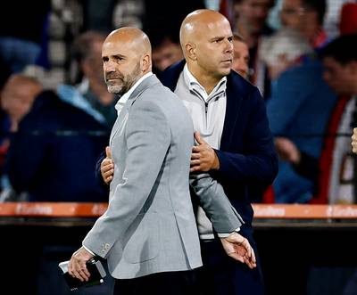 Peter Bosz en Arne Slot strijden met drie andere kandidaten om Rinus Michels Award