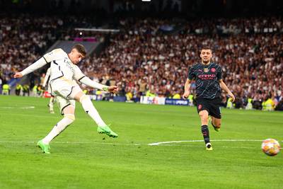 Deze geweldige volley is gekozen tot de mooiste goal van het afgelopen Champions League-seizoen