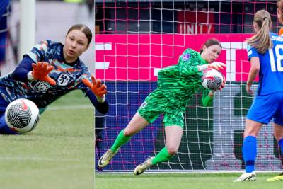 Met Daniëlle de Jong staat wéér een Oranje-keepster op: ‘Debuut bij afscheid Lieke, dat vergeet ik niet’