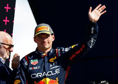 Tweede plaats het ‘maximaal haalbare’ voor Max Verstappen: ‘Want het ging natuurlijk voor geen meter’