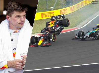 Withete Max Verstappen mist podium na touché met Lewis Hamilton en haalt uit: ‘Kreeg dom commentaar op de radio’