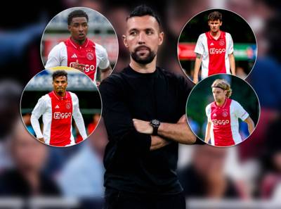 Ajax-selectie puilt uit: Farioli geeft viertal zetje naar de uitgang met degradatie naar beloftenteam