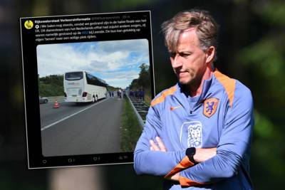 Na treinproblemen Oranje ook pech voor Leeuwinnen: ‘Raken niet in de war van een bus die het niet meer doet’