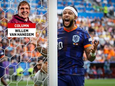 Column Willem van Hanegem | Ook tegen Roemenië zag ik Memphis Depay weer te vaak vreemde dingen doen