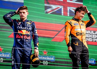 Verschil met Lando Norris baart zorgen: komt de vierde wereldtitel van Max Verstappen serieus in gevaar?