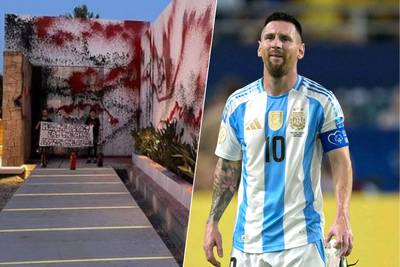 Lionel Messi eist schadevergoeding na bekladden villa, activisten adviseren: ‘pak de tuinslang’