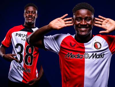 Ibrahim Osman over komst naar Feyenoord: ‘Dat Van Persie hier speelde, kwam het eerst in mij op’