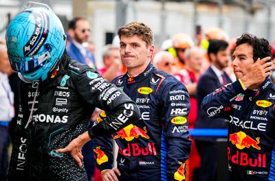 Worstelende Max Verstappen wil zich herpakken in Bakoe: ‘Het team heeft hard gewerkt aan de problemen’