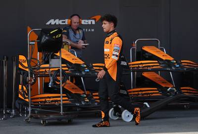 Lando Norris spreekt van ‘onmogelijke’ missie na mislukte kwalificatie: ‘Inhalen lastiger dan iedereen denkt’