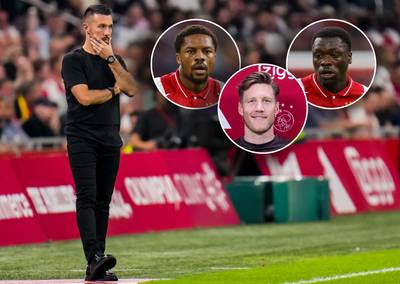 Keiharde keuze bij Ajax in de spits: wordt het Brian Brobbey of Wout Weghorst? Of toch Chuba Akpom?