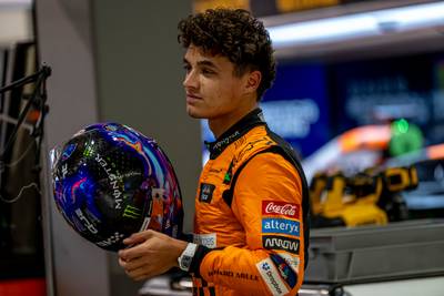 Lando Norris voelt geen druk in strijd met Max Verstappen: ‘Ik ben degene die niets te verliezen heeft’