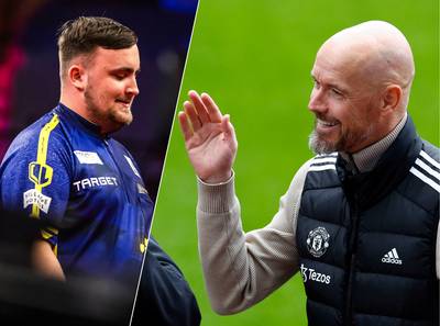 Erik ten Hag krijgt nogmaals steun van dartsensatie en Manchester United-fan Luke Littler