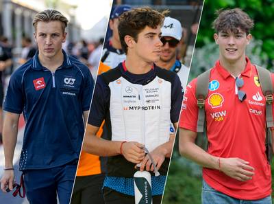 Verjongen is trend geworden in Formule 1: ‘Er wordt minder gekozen voor jongens met een zak geld’