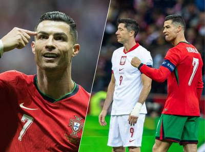 Cristiano Ronaldo weer belangrijk voor Portugal bij overtuigende zege op Polen